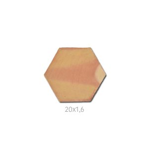 Baldosas de barro artesanales Hexagonales Anticfang